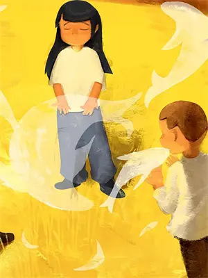 山村少年因砸破奇石获异能